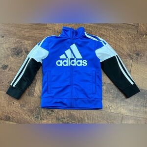 Adidas unisex boy girl toddler full zip jacket 4T
